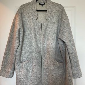 Grey Express jacket.
